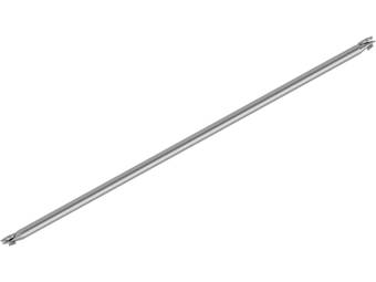 Cuplock scaffolding diagonal brace with a blade at both ends is displayed.