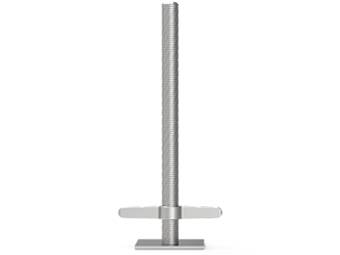 The jack base is used as the quicklock scaffolding base.